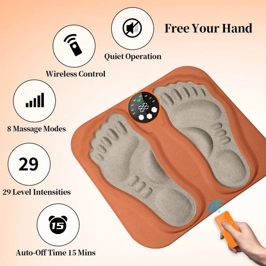 FitFoot Pro™ by Smarteo – Electric EMS Foot Massager & Circulation Booster
